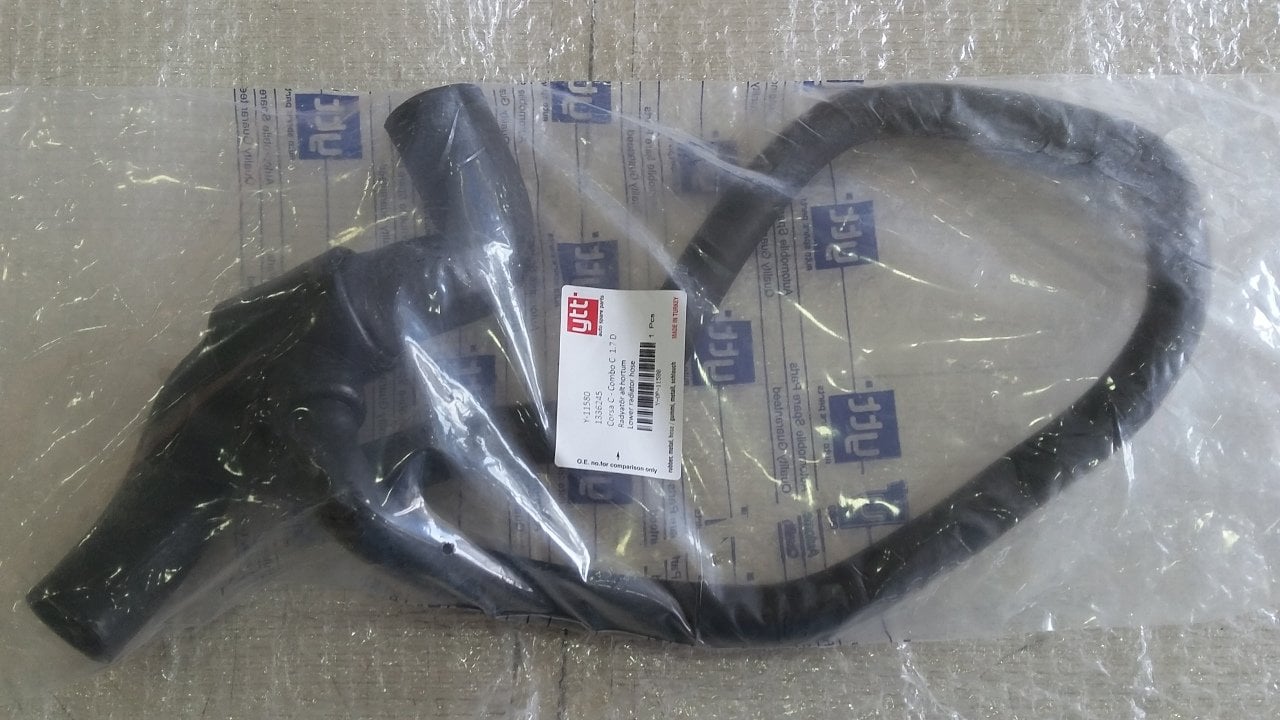 Opel Corsa C Radyatör Alt Çıkış Hortumu Y17 Motor YTT Marka