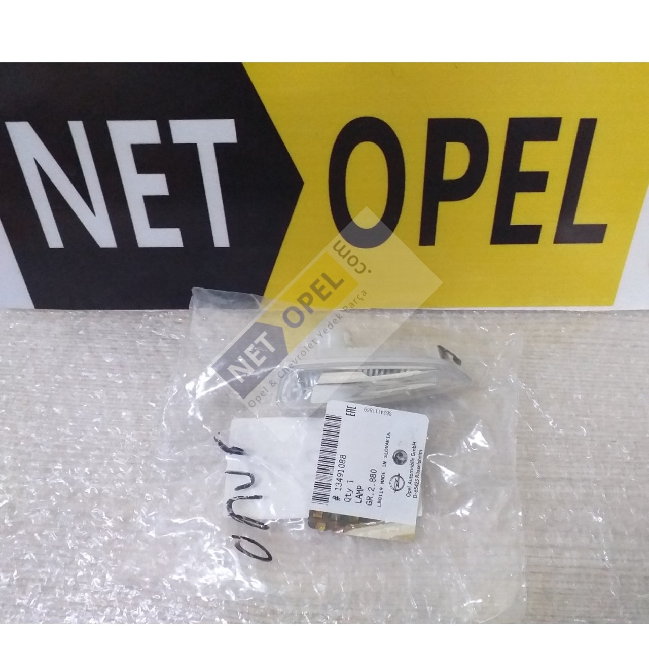 Opel Zafira C Çamurluk Sinyali Sol 2012 >