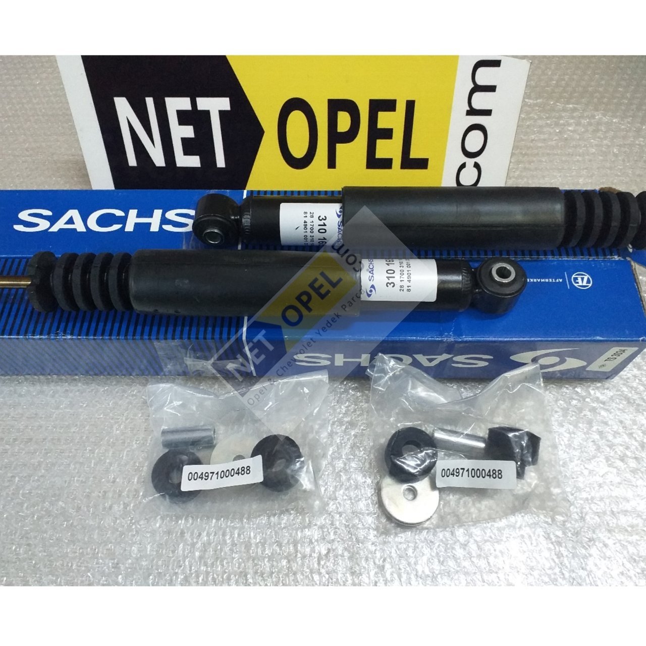 Opel Corsa C Amortisör Arka Gazlı 4 Kapı ( Takım )