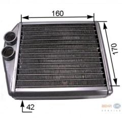 OPEL TİGRA B KALORİFER RADYATÖRÜ ( KALORİFER PETEĞİ