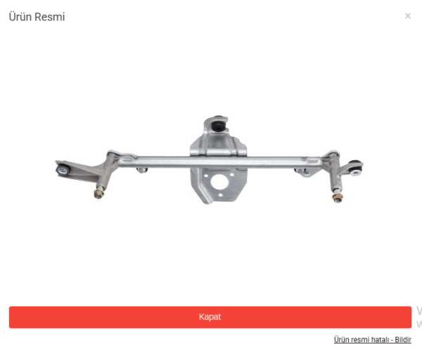 Opel Combo C Silecek Mekanizması