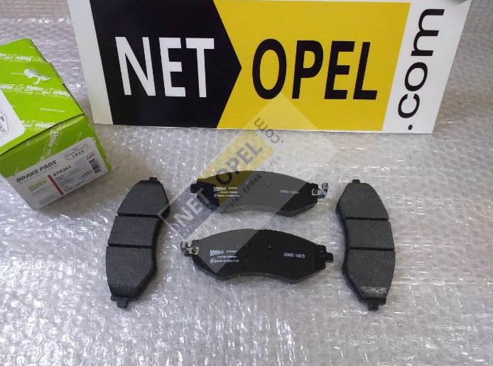 Chevrolet Evanda Fren Balata Takımı Ön Orjinal..