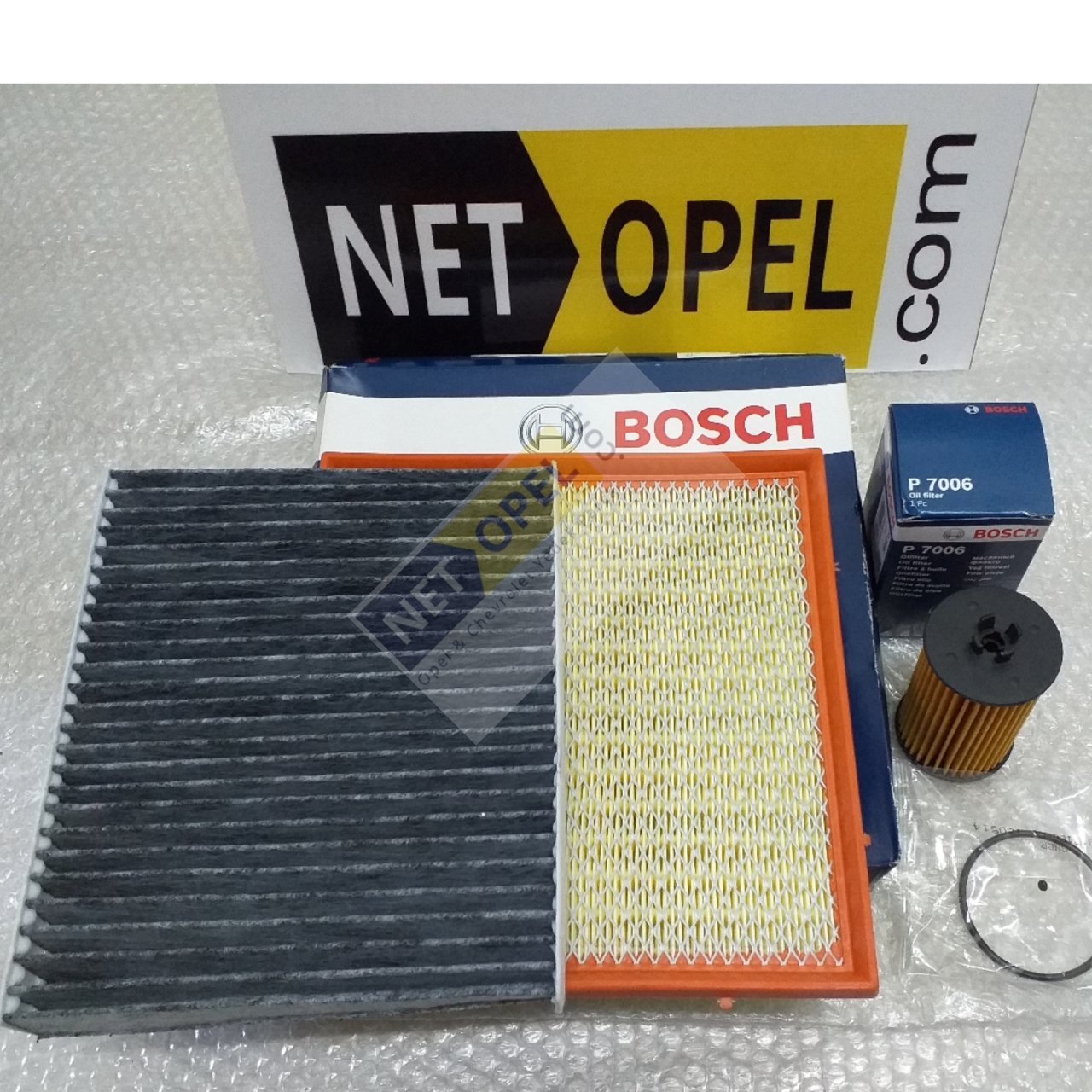 Opel Astra J Filtre Bakım Seti A14NET -A14NEL-A16LET Motorlar BOSCH