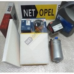 Opel Corsa D Filtre Bakım Seti 5/30 Motor Yağlı 1.3 Motor 2011-2014 BOSCH-DELPHİ Orjinal İçerik..