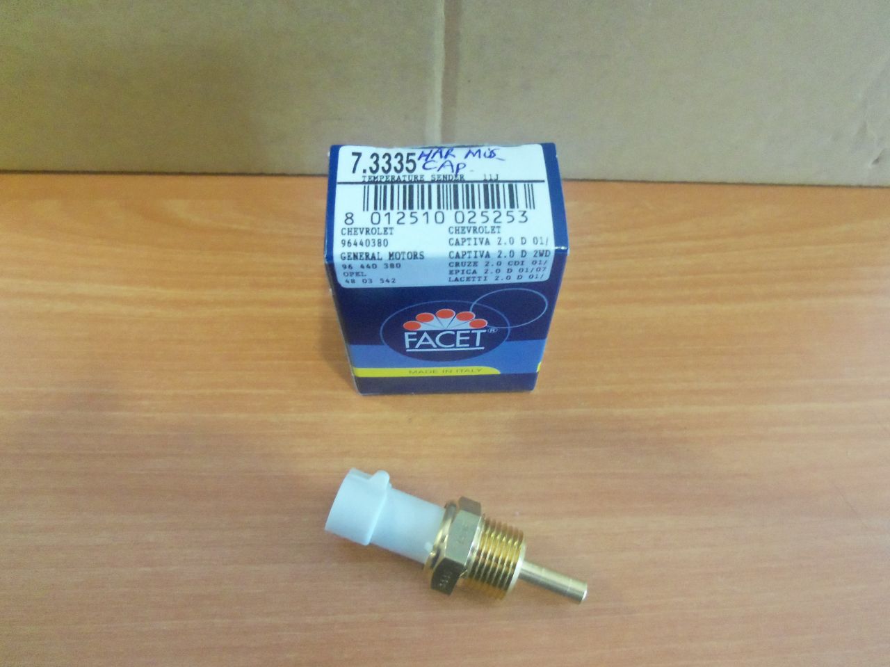 Opel Antara Hararet Müşürü 2.0 Dizel FACET Marka Orjinal..