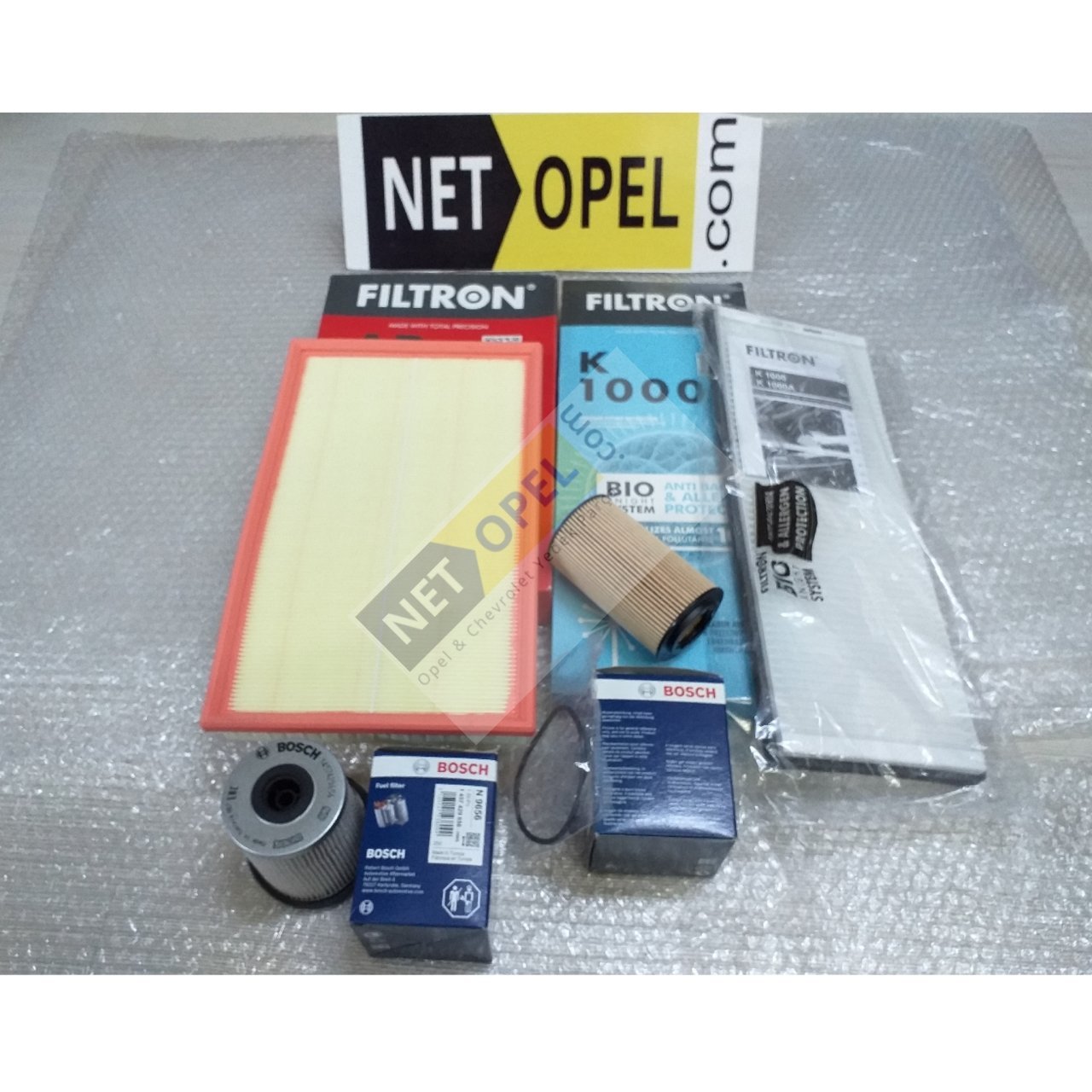 Opel Vectra B Filtre Bakım Seti Dizel Motorlar BOSCH - FİLTRON