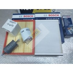 Opel Corsa C Filtre Bakım Seti  Z14XE Motor GM - BOSCH .