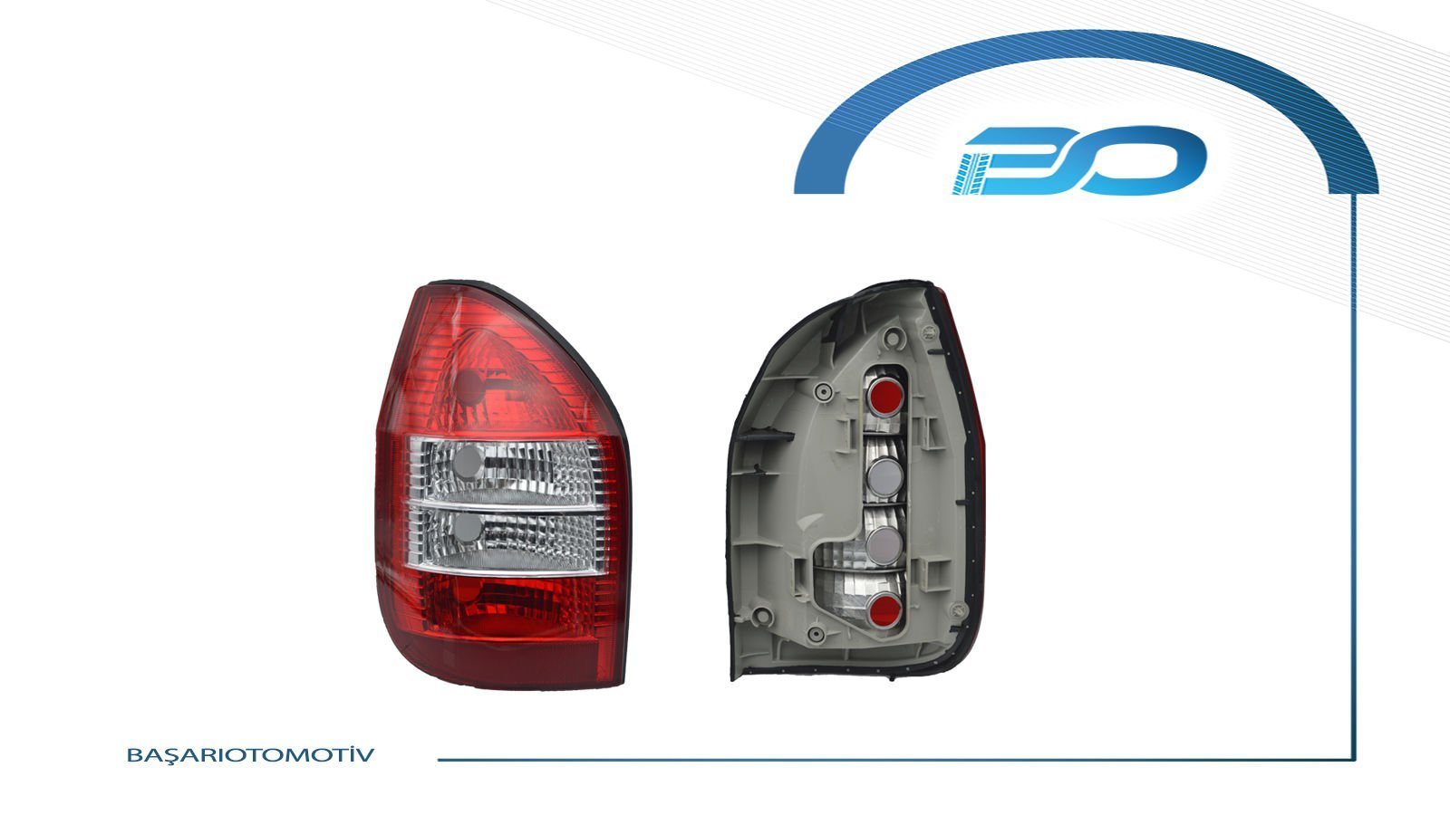 Opel Zafira A Stop Lambası Beyaz Sol ( Arka Far ) 2004 >