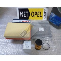 Opel Mokka Filtre Bakım Seti Motor Yağlı 1.4-1.6 Motor GM