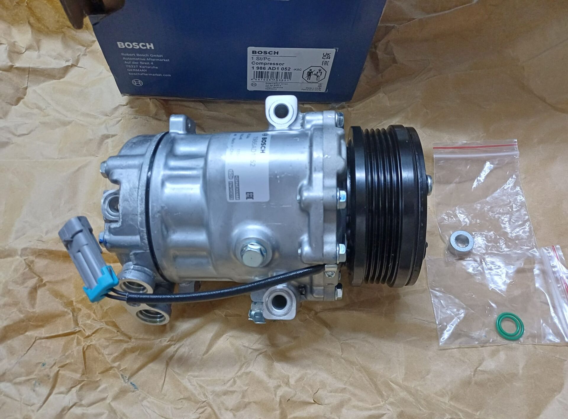 Opel Astra G Kılima Kompresörü ( Klima Motoru ) X14XE - X16XEL - X20XEV Motorlar