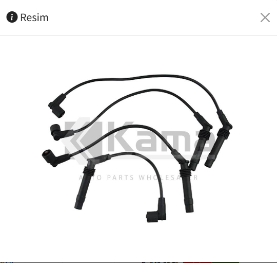 Opel Corsa B Buji Kablosu X14SZ Motorlar ZETEX Marka