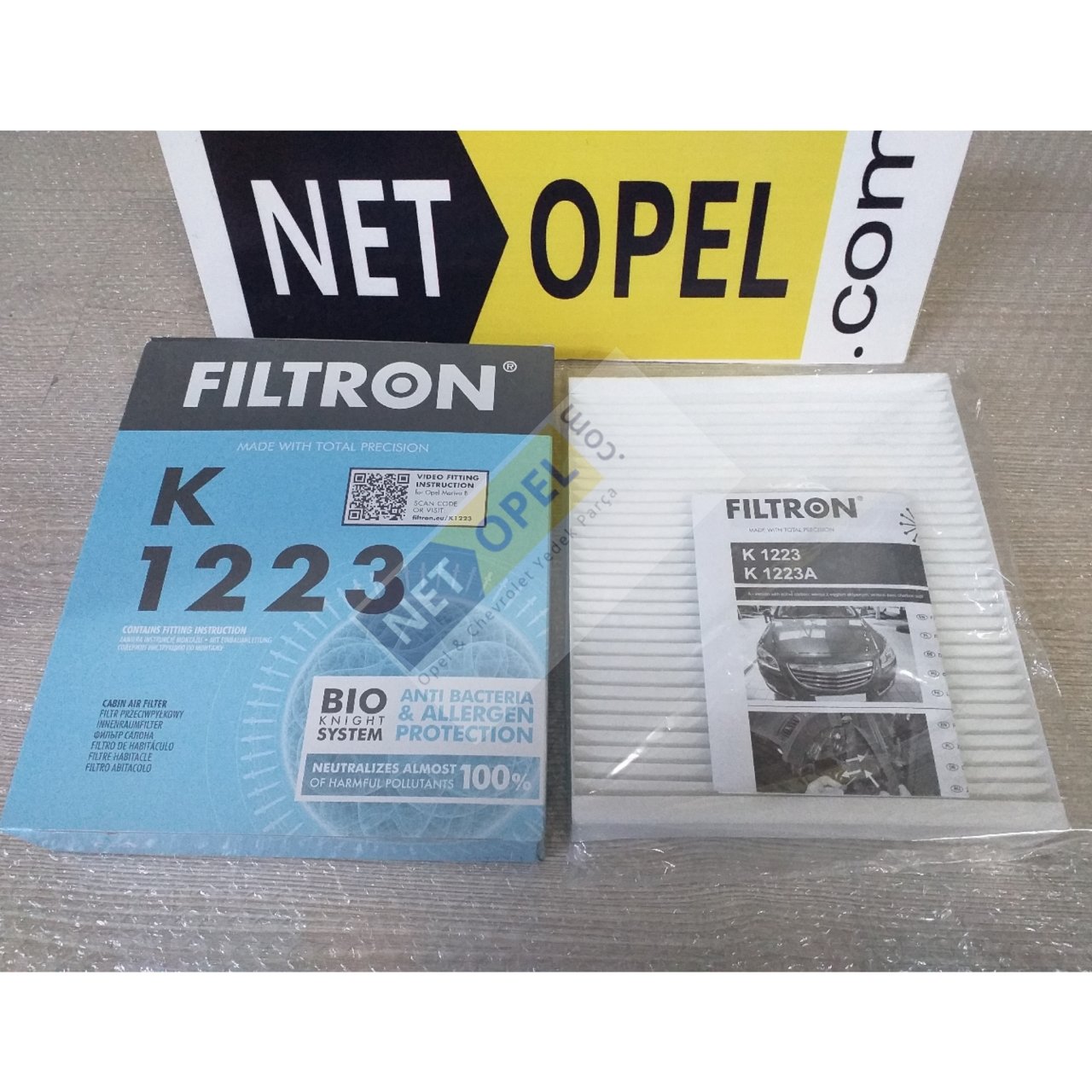 Opel Astra K Polen Klima Filtresi ( Karbonsuz ) FİLTRON