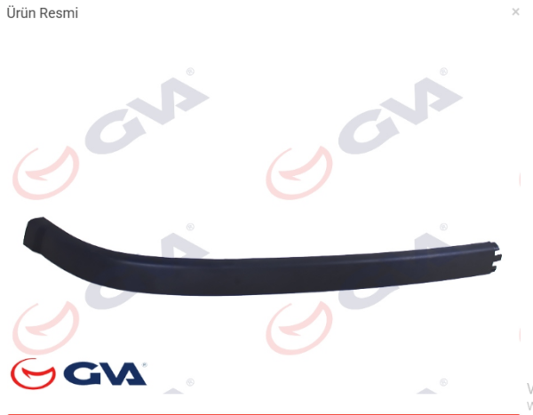 Opel Corsa C Tampon Alt Lastiği Karlık Ön Sağ 2004-