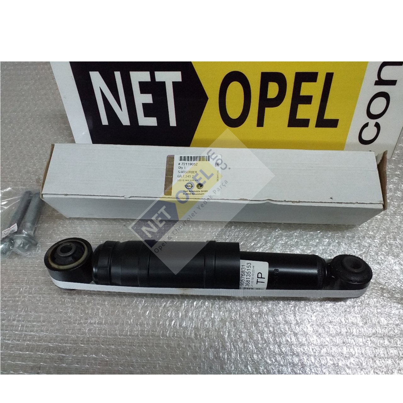 Opel Zafira B Amortisör Arka 2005-2011 GM