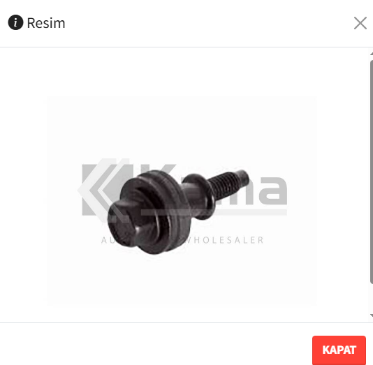 Chevrolet Captiva Eksantrik Kapak Civatası