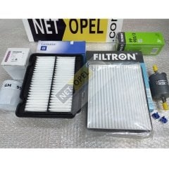 Chevrolet Kalos Filtre Bakım Seti 1.4 Motor GM-FİLTRON