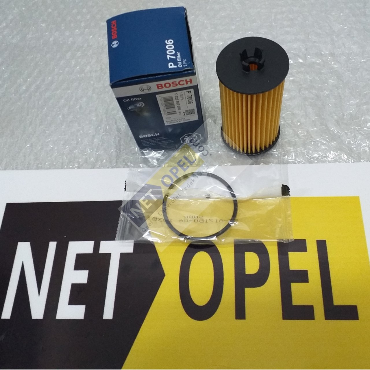 Opel Vectra C Yağ Filtresi Z18XER Motor BOSCH