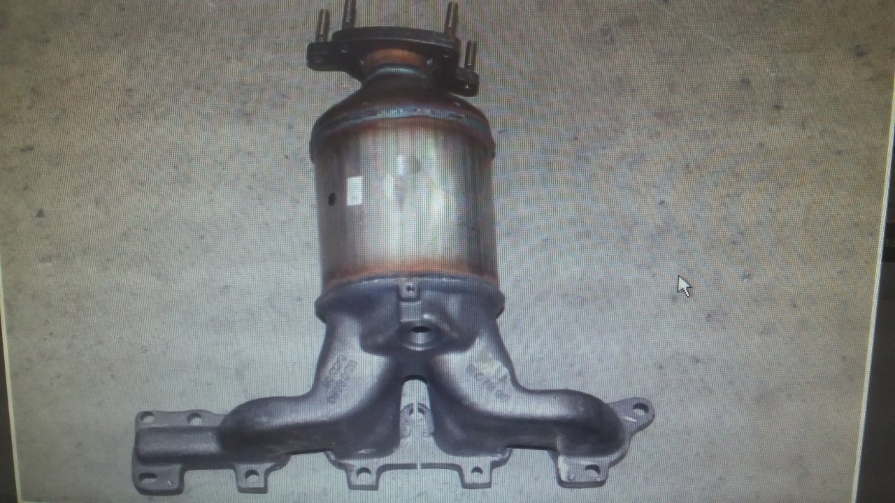 Opel Astra H Manifold ( Katalizatör- Katalitik Konvektör ) Z16XEP Motor İTHAL