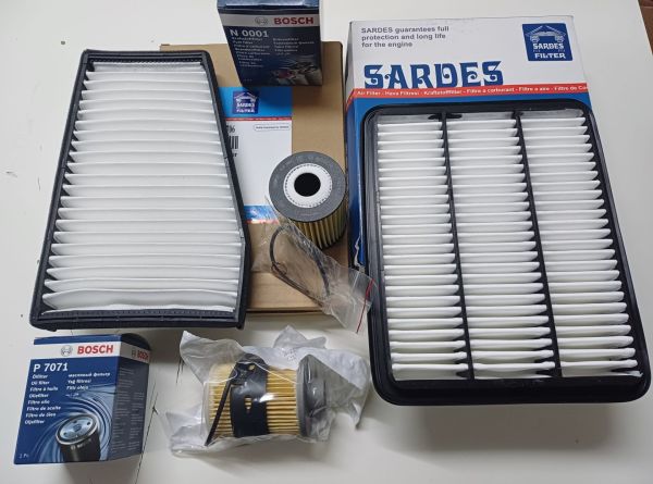 Chevrolet Epica Filtre Bakım Seti Dizel Motorlar BOSCH SARDES