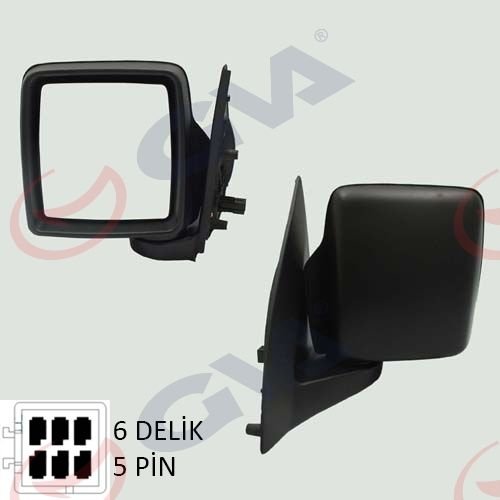 Opel Combo C Ayna ( Dıs Dikiz Aynası ) Sağ Elektrikli 2001-2011