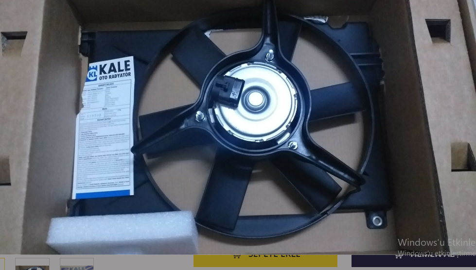 Opel Corsa B Radyatör Fan Motoru Komple Klımalı Benzinli