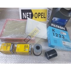 Opel Movano Filitre Bakım Seti Motor Yağlı 1.9 Motor 1999-2010 FİLTRON