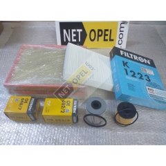 Opel Movano A Filtre Bakım Seti 2.2 - 2.5 Motorlar 1999-2010