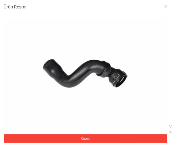 Opel Astra J Radyatör Alt Hortum Çıkıs 1.6 Motor