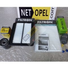 Chevrolet Aveo Filtre Bakım Seti  1.2 8 Valf 2006-2011  FİLTRON