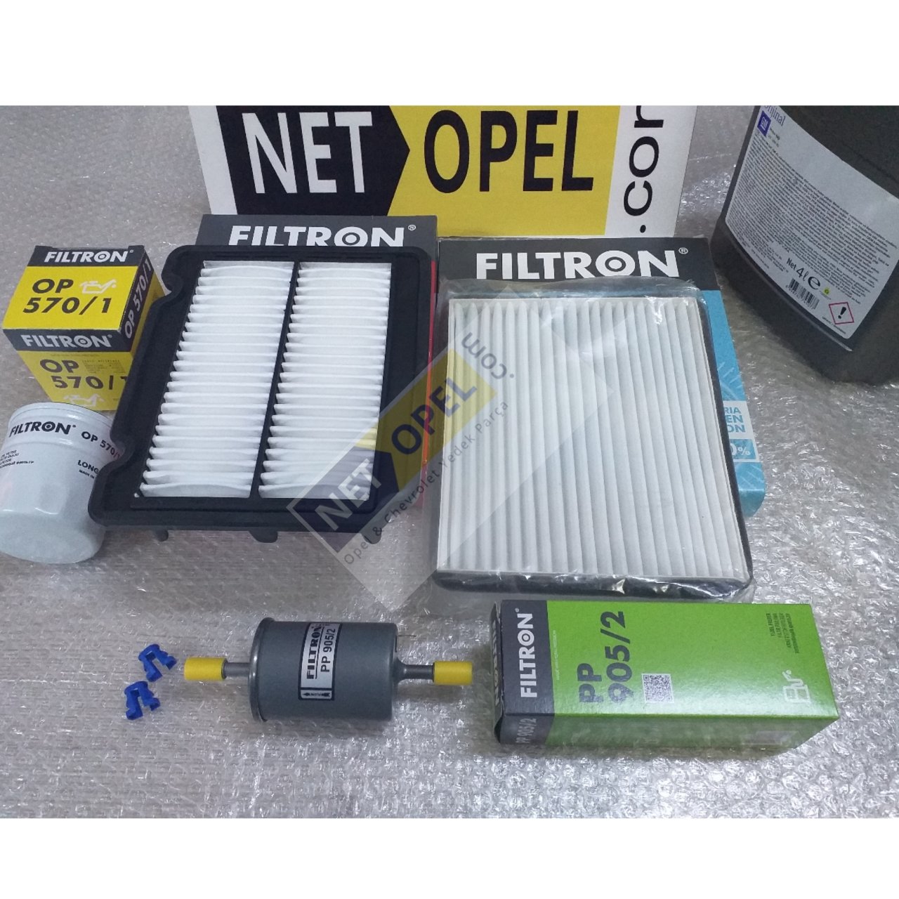 Chevrolet Aveo Filtre Bakım Seti 1.4 Motor Yağlı  2006-2008 FİLTRON