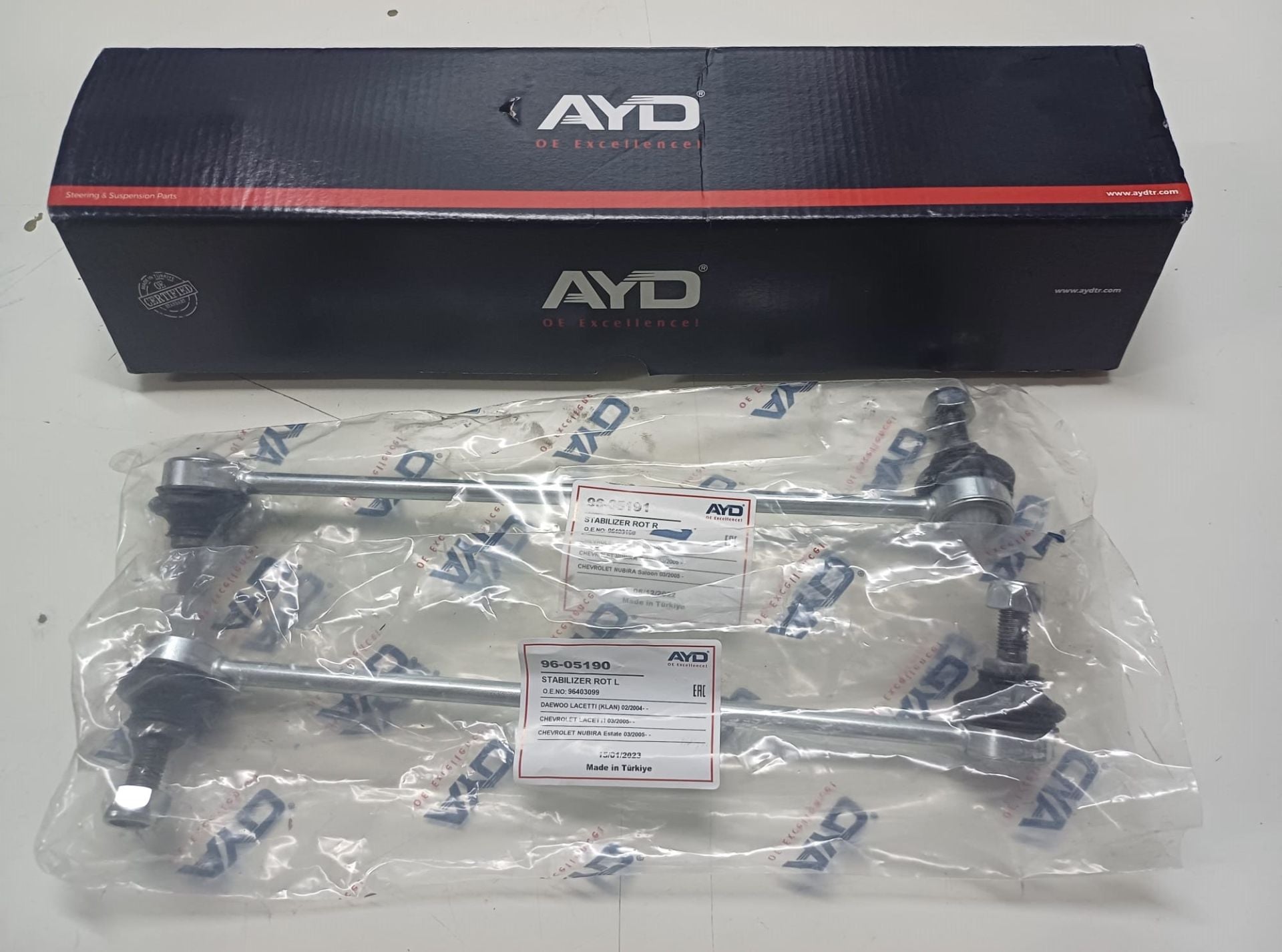 Chevrolet Lacetti Z Rot Viraj Rotu Ön Sol Sağ