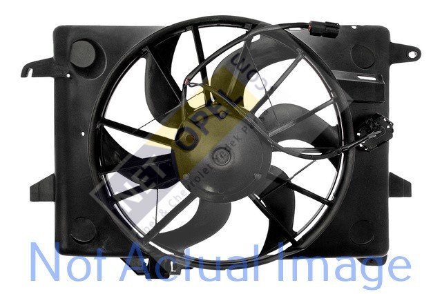 Opel Vectra C Radyatör Fan Motoru ( Komple ) 1.6 Motor