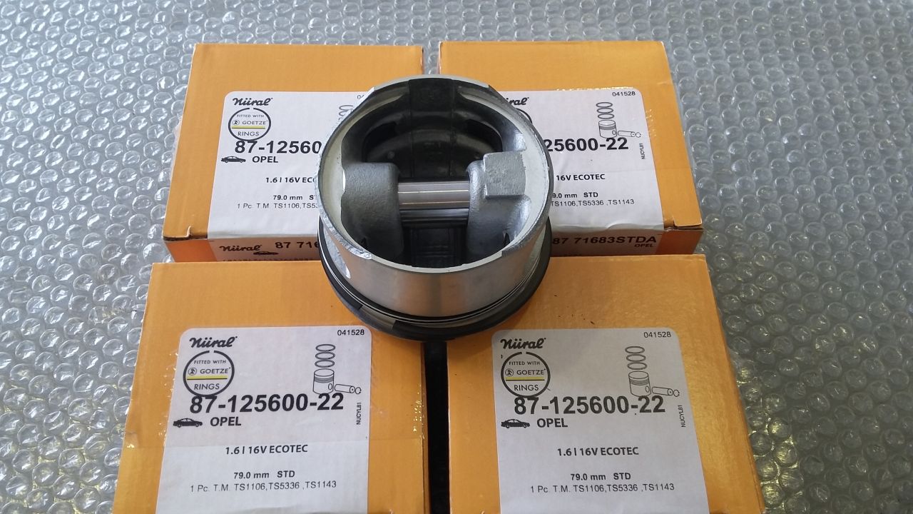 Opel Astra G Piston Segman X16XEL Motorlar Gootze