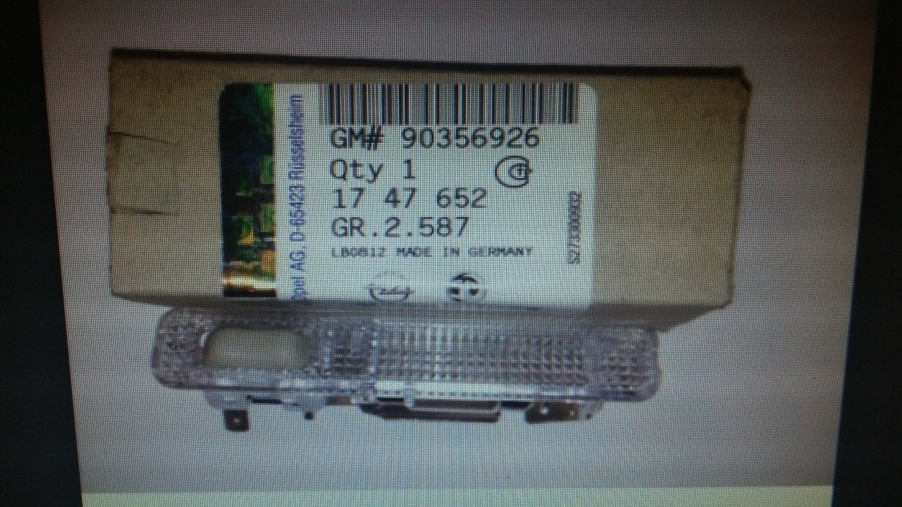 Opel Corsa Tavan Okuma Lambası Arka GM