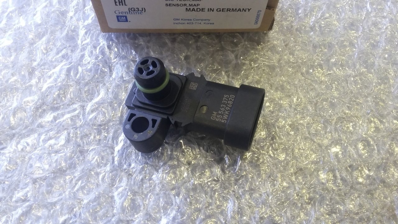 Opel Astra H Map Sensörü ( Manifold- Vakum- Basınç Sensörü ) Z16XER- A16XER Motorlar GM