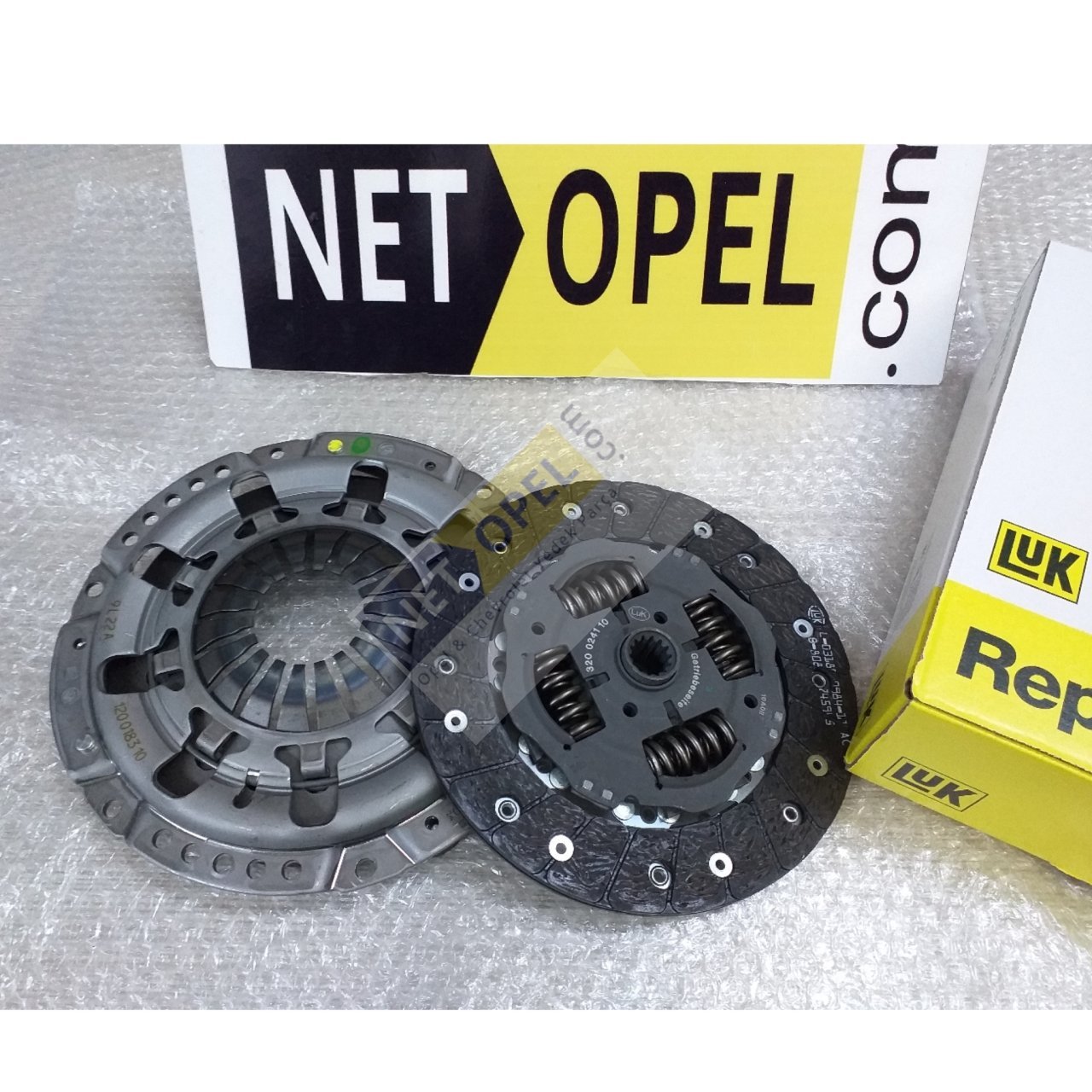 Opel Corsa C Debriyaj Seti ( Baskı Balata ) Y17 Motorlar Orjinal